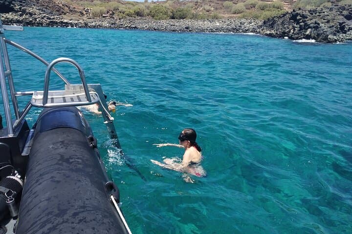 Snorkeling in a Wonderful Volcanic Bay