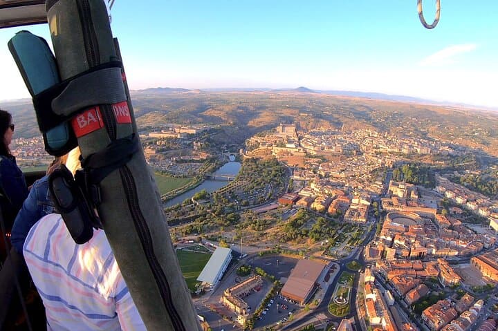 Montar en globo en Toledo