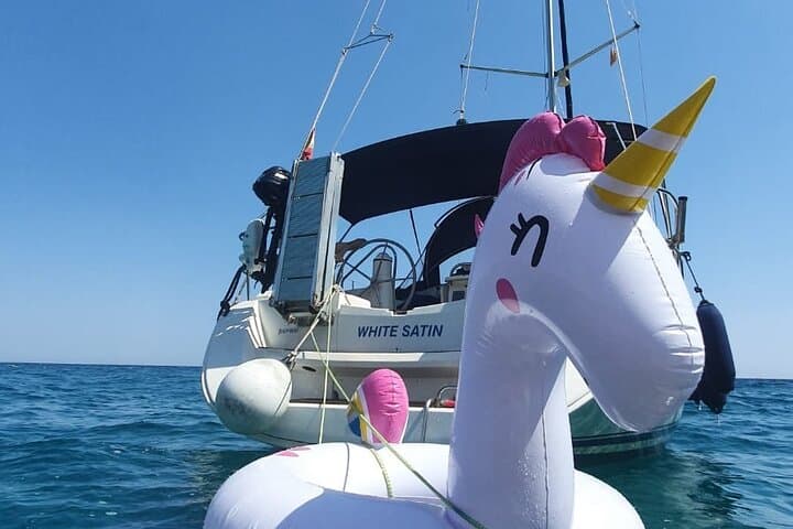 Private sailing trip from Barcelona with open bar