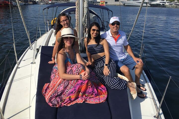 Private sailing trip from Barcelona with open bar