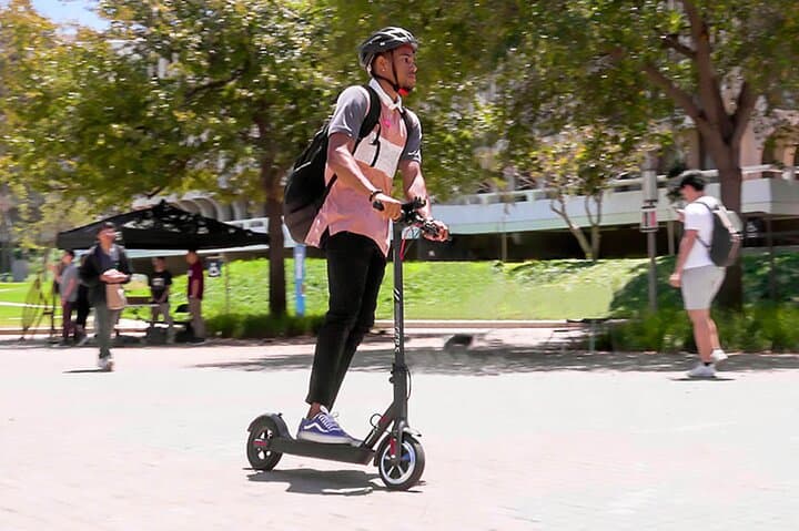 Electric Scooter Kick Start