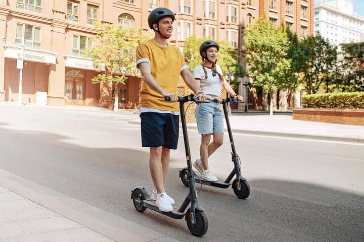 Electric Scooter Kick Start