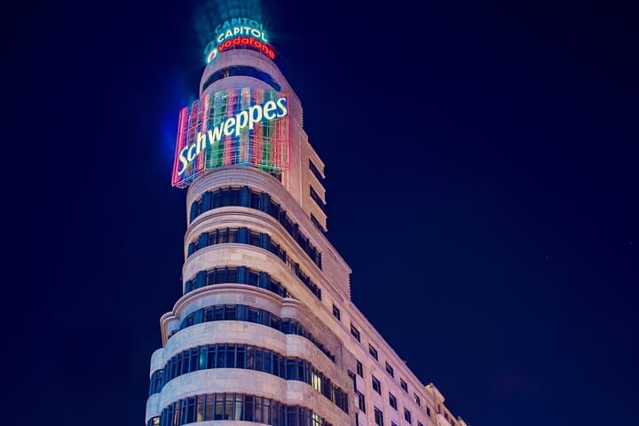 Private 3-hour Madrid Night Tour with Guide and Driver