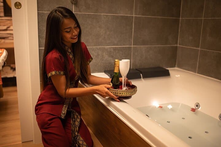 Cava for the Jacuzzi