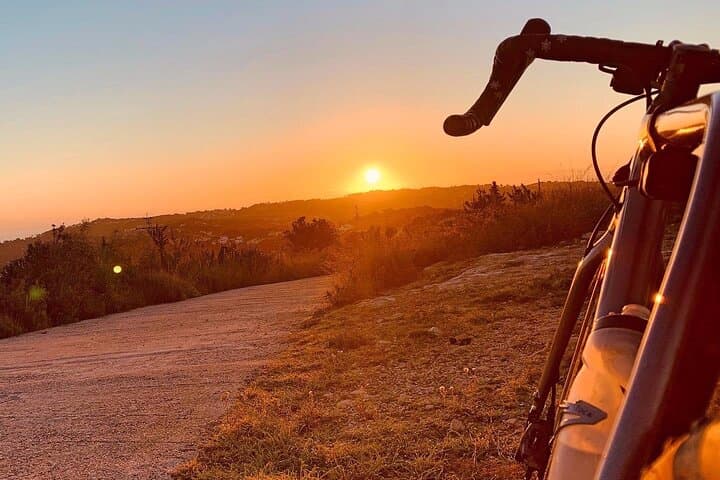 gravel at sunrise
