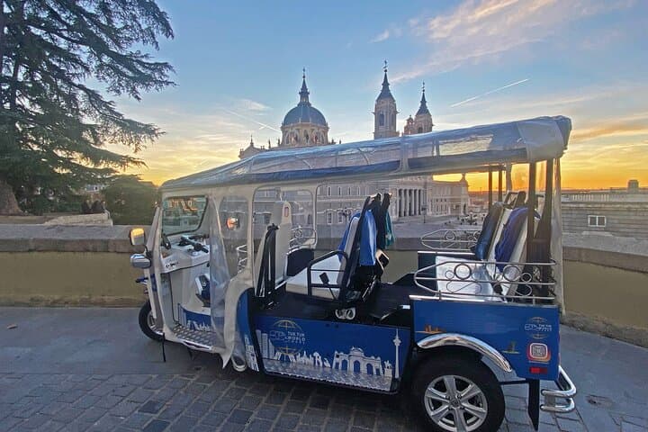 Private Madrid Historic Sights Tour by Electric Tuk-Tuk