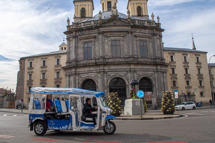 Private Madrid Historic Sights Tour by Electric Tuk-Tuk