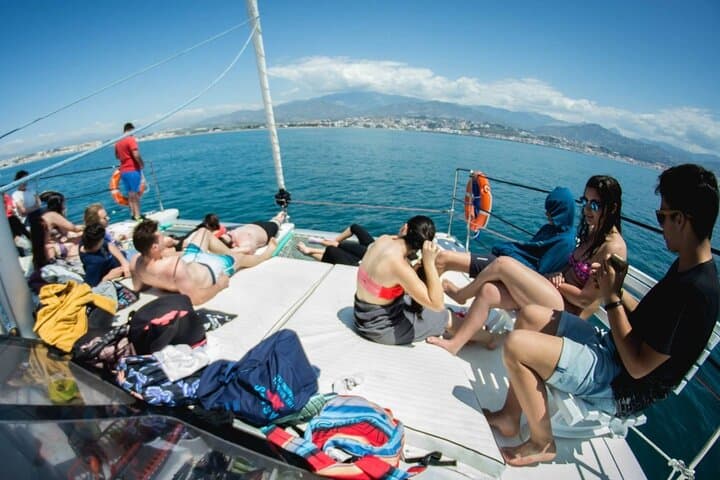 2-Hour Catamaran Tour along the Costa Tropical and Malaga Coast
