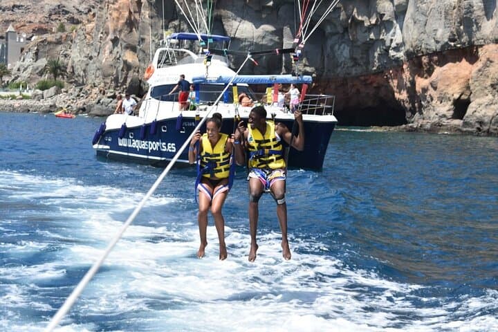 Parasail in Taurito Mogán or Playa del Inglés