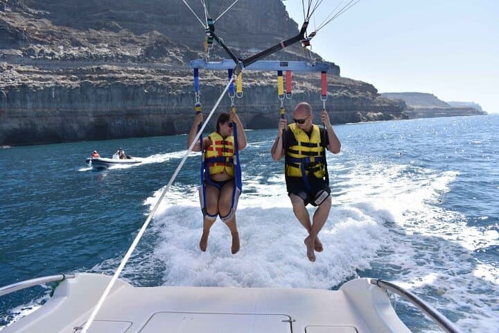 Parasail in Taurito Mogán or Playa del Inglés