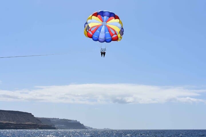 Parasail in Taurito Mogán or Playa del Inglés