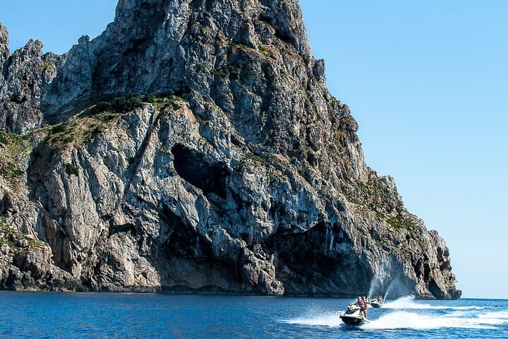 Leaving back from Es Vedra