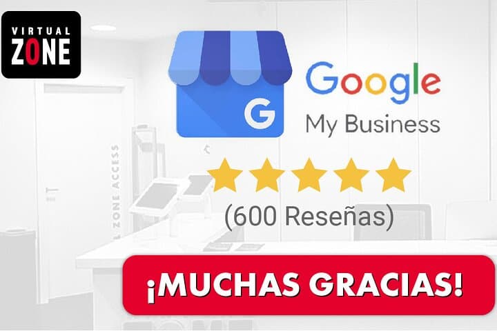 More than 600 reviews on Google.