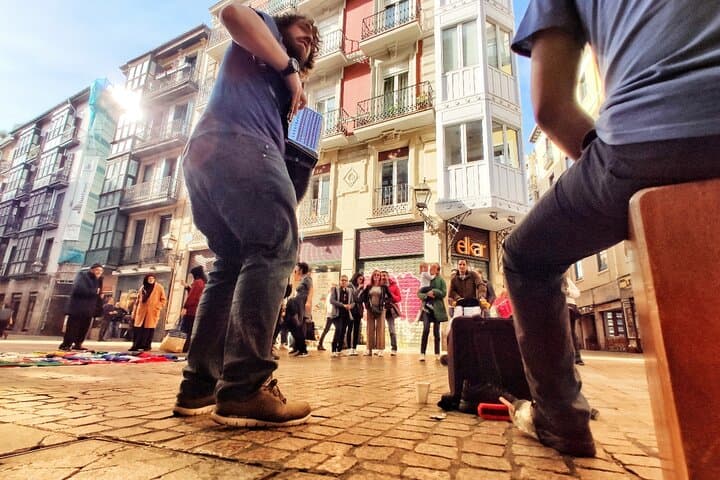 Bilbao Local Immersion with Pintxo + Drink stop