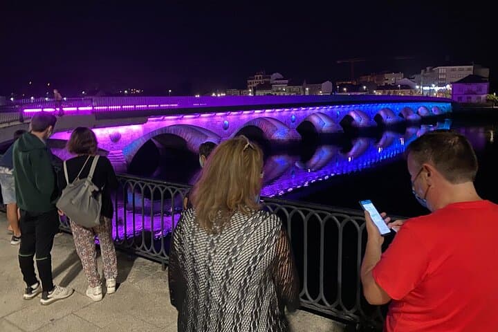 Walking Tour of the Illuminated Bridges of Pontevedra