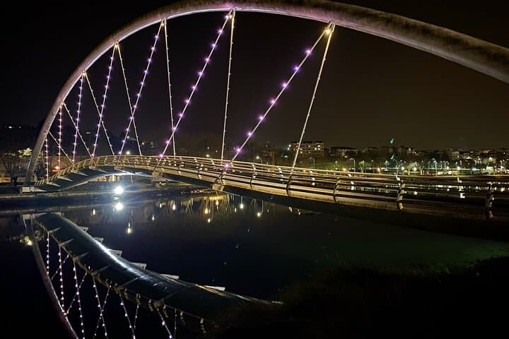 Walking Tour of the Illuminated Bridges of Pontevedra