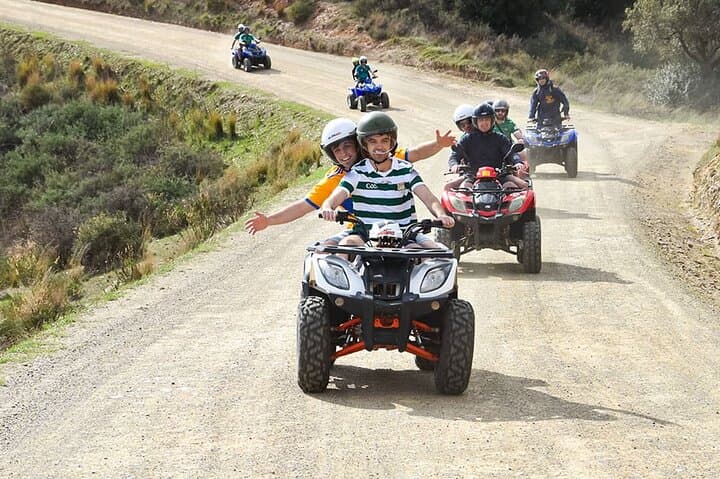 Off-Road Guided Quad Tour in Costa del Sol from Mijas