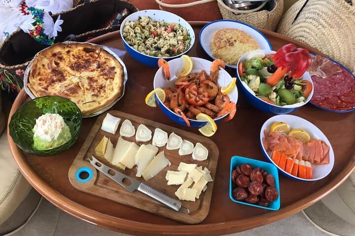 Delicious food onboard