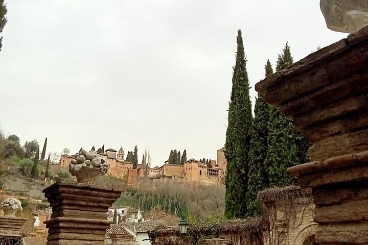 Guided Walking Tour with Panoramic Views and Terraces of Granada