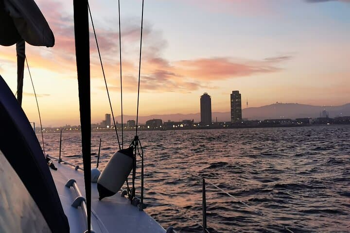 Sailing anytime in Barcelona