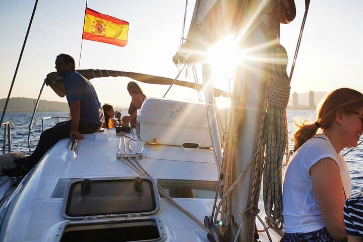 Sailing anytime in Barcelona