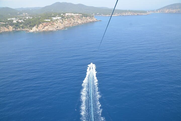 Parasailing in Ibiza with HD Video Option