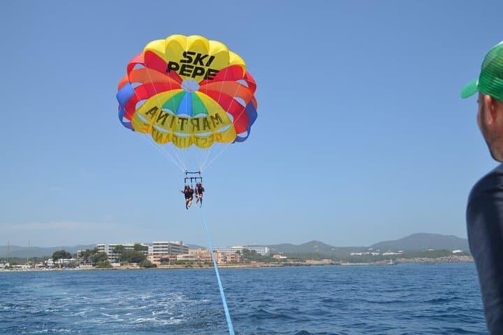 Parasailing in Ibiza with HD Video Option