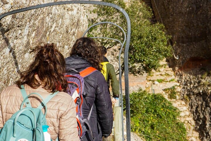 Montserrat Monastery and Mountain Half Day Hiking from Barcelona