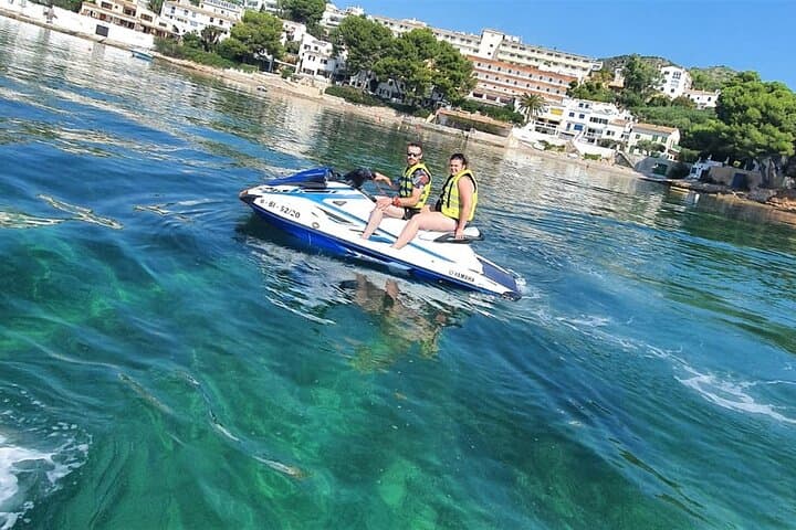 Jet ski along Alcudia Beach