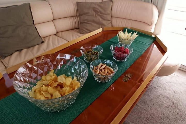 Courtesy snacks