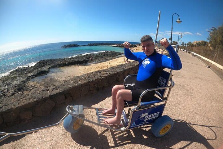 Sea Trek and Diving for handicaped people