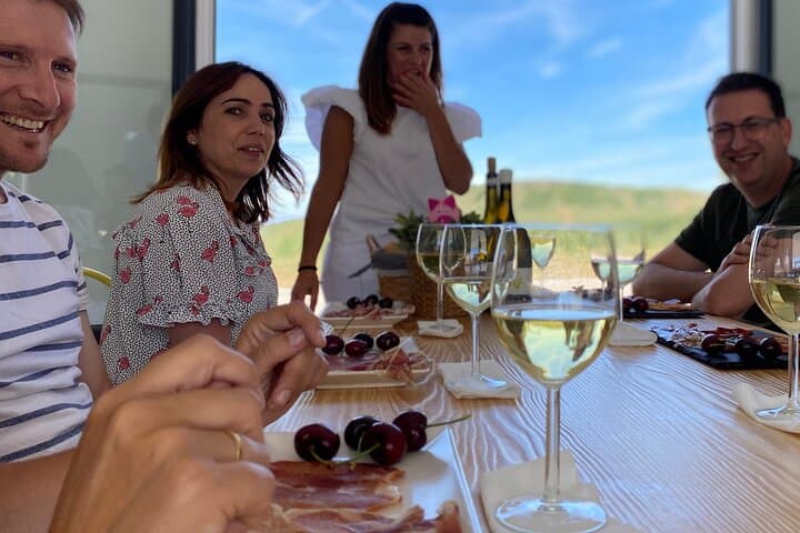 La Rioja Biosphere Organic Pig Farm and Ham and Wine Tasting