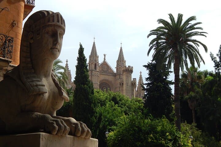 Palma Old Town & The Cathedral of Mallorca with Mallorcan pastry