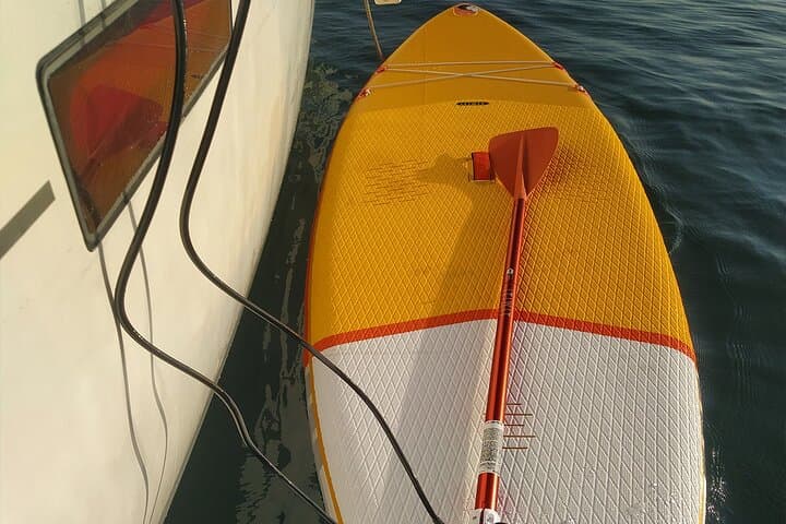 paddle surfing