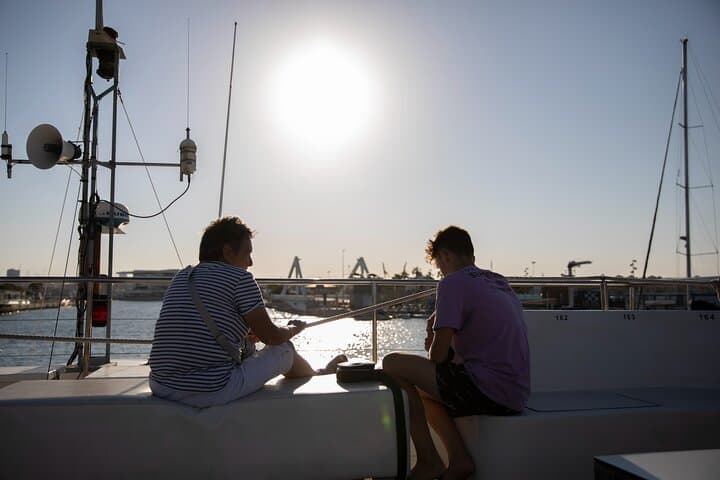 Boat Excursion at Sunset from the Port of Valencia
