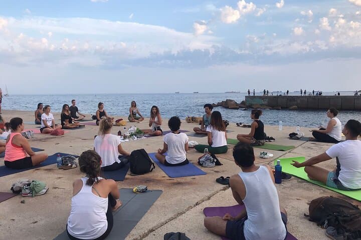 Yoga by the Sea in Barcelona