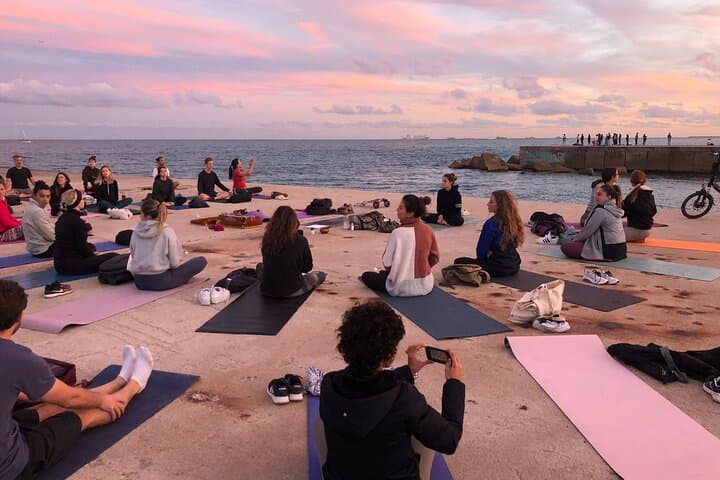 Yoga by the Sea in Barcelona
