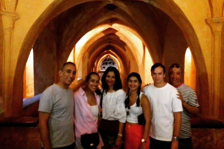 With Amit&Co in the Alcazar. An enjoyable visit with a real enthusiast of Galicia and with great people. What I do can't be called a job: it's a real pleasure. THANKS for making my day so enjoyable