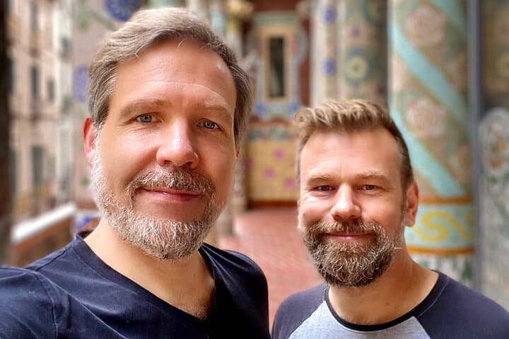 Our guides: Michael & Christian