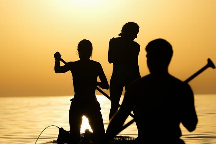 Barcelona: Sunrise Paddle Surf with Instructor and Photos