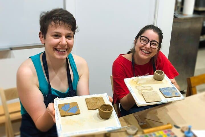 No prior ceramics experience is necessary.