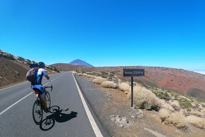 Teide road bike climb from PdC