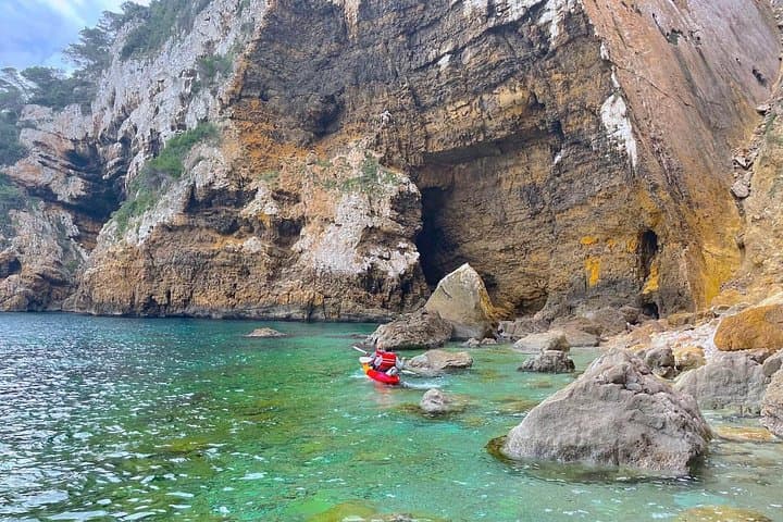 Moraira: Kayak, Sea Cave & Snorkel Coastal Tour