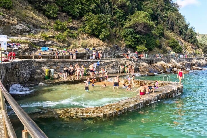 High tide on Santa Clara Island