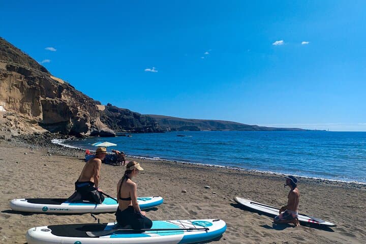 Stand Up Paddle and Snorkeling Tour of Gran Canaria with Transfers south area