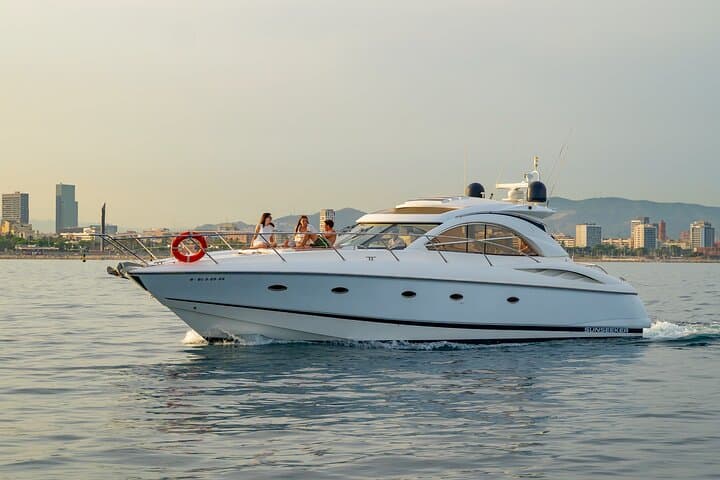 Premium Experience on a Sunkeeker Yacht in Barcelona