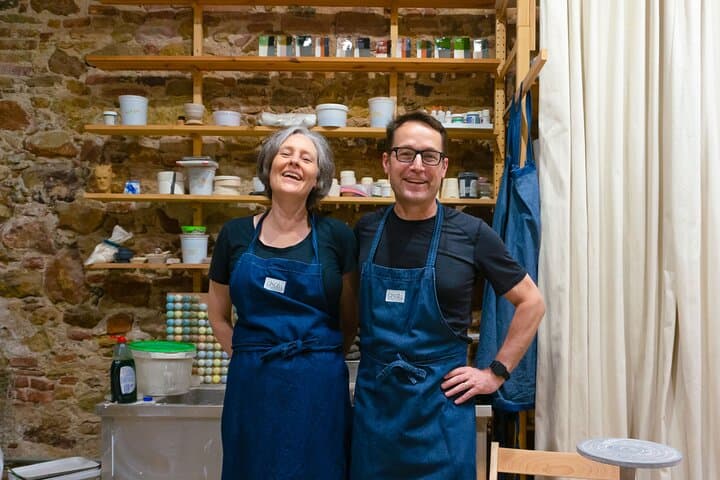 Taller Gingell is an artisan ceramics studio located in a historical building from 1892 in downtown Barcelona.