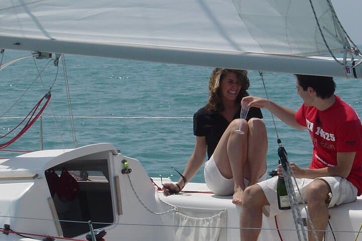 Private Sailing Trip with a Bottle of Cava in Barcelona