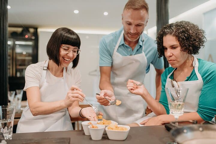 Madrid Tapas & Paella Cooking Experience with Local Market Visit