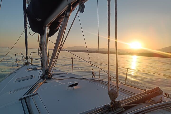 Sunset on board Marbella Golden Mile